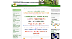 Desktop Screenshot of incensosdomundo.com